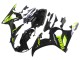Carenados Moto Yamaha YZF R6S 2006-2009 - Negro Brillante Neon Amarillo Asequibles