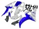 Carenados Moto Yamaha YZF R6S 2006-2009 - Blanco Azul GYTR Asequibles