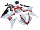 Carenados Moto Yamaha YZF R6S 2006-2009 - Blanco Rojo Negro Brillante Asequibles