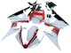 Carenados Moto Yamaha YZF R6S 2006-2009 - Blanco Rojo Negro Brillante Asequibles