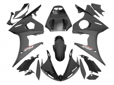 Carenados Moto Yamaha YZF R6S 2006-2009 - Negro Brillante Negro Mate Asequibles