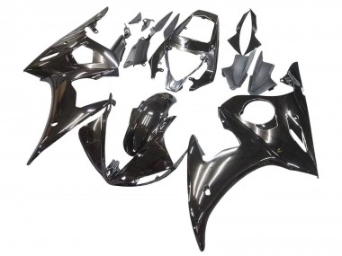 Carenados Moto Yamaha YZF R6S 2006-2009 - Negro Brillante Asequibles