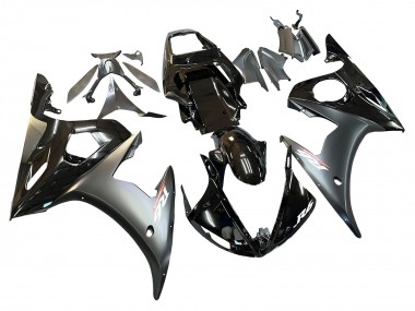 Carenados Moto Yamaha YZF R6S 2006-2009 - Negro Brillante Negro Mate Oro Camaleón Asequibles