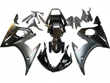 Carenados Moto Yamaha YZF R6S 2006-2009 - Negro Brillante Negro Mate Oro Camaleón Asequibles