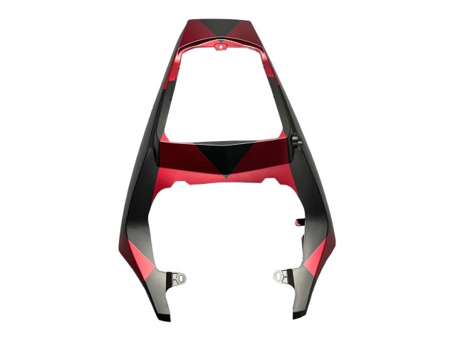 Carenados Moto Yamaha YZF 600 R6 2005 - Negro Mate Rojo Geométrico Asequibles