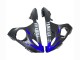 Carenados Moto Yamaha YZF 600 R6 2005 - Azul Brillante Negro Asequibles