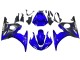 Carenados Moto Yamaha YZF 600 R6 2005 - Azul Brillante Negro Asequibles