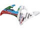 Carenados Moto Yamaha YZF 600 R6 2005 - Azul Claro Blanco Verde Rojo Kastinee Dunlop Motul Asequibles