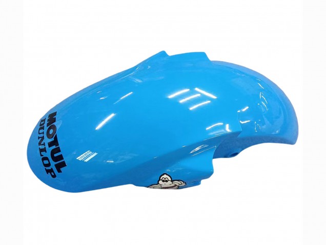 Carenados Moto Yamaha YZF 600 R6 2005 - Azul Claro Blanco Verde Rojo Kastinee Dunlop Motul Asequibles