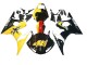 Carenados Moto Yamaha YZF 600 R6 2005 - Negro Amarillo Rojo 46 Asequibles
