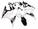 Carenados Moto Yamaha YZF 600 R6 2005 - Blanco Negro Asequibles
