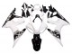 Carenados Moto Yamaha YZF 600 R6 2005 - Blanco Negro Asequibles