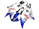 Carenados Moto Yamaha YZF 600 R6 2005 - Blanco Azul Dunlop Fiat Motul Asequibles