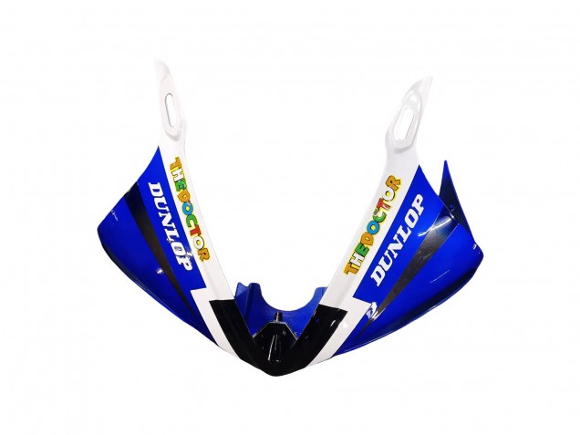 Carenados Moto Yamaha YZF 600 R6 2005 - Blanco Azul Dunlop Fiat Motul Asequibles