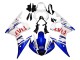 Carenados Moto Yamaha YZF 600 R6 2005 - Blanco Azul Dunlop Fiat Motul Asequibles