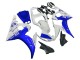 Carenados Moto Yamaha YZF 600 R6 2005 - Blanco Azul Yamalube Asequibles