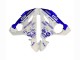 Carenados Moto Yamaha YZF 600 R6 2005 - Blanco Azul Yamalube Asequibles