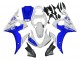 Carenados Moto Yamaha YZF 600 R6 2005 - Blanco Azul Yamalube Asequibles