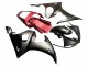 Carenado Moto Yamaha YZF 600 R6 2005 - Negro Mate Rojo Asequibles