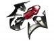 Carenado Moto Yamaha YZF 600 R6 2005 - Negro Mate Rojo Asequibles