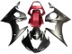 Carenado Moto Yamaha YZF 600 R6 2005 - Negro Mate Rojo Asequibles