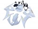 Carenados Moto Yamaha YZF 600 R6 2005 - Blanco Oro Asequibles
