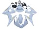 Carenados Moto Yamaha YZF 600 R6 2005 - Blanco Oro Asequibles