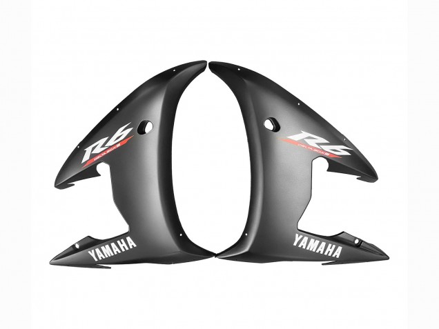Carenados Moto Yamaha YZF 600 R6 2005 - Negro Mate Negro Brillante Gris Rojo Asequibles