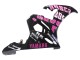 Carenados Moto Yamaha YZF 600 R6 2005 - Negro Rosa Amarillo Repsol 46 Asequibles
