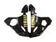 Carenados Moto Yamaha YZF 600 R6 2005 - Negro Oro Asequibles