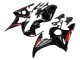 Carenados Moto Yamaha YZF 600 R6 2005 - Negro Rojo Asequibles