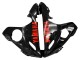 Carenados Moto Yamaha YZF 600 R6 2005 - Negro Rojo Asequibles
