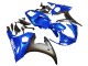 Carenados Moto Yamaha YZF 600 R6 2005 - Azul Negro Mate Asequibles