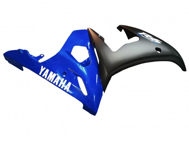 Carenados Moto Yamaha YZF 600 R6 2005 - Azul Negro Mate Asequibles