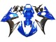 Carenados Moto Yamaha YZF 600 R6 2005 - Azul Negro Mate Asequibles