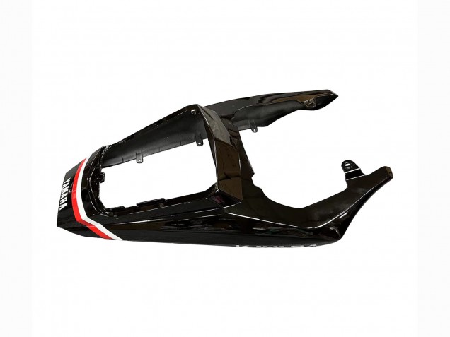 Carenados Moto Yamaha YZF 600 R6 2005 - Negro Brillante Blanco Lucky Strike Motul Asequibles