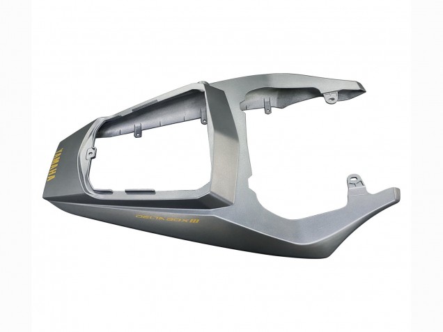 Carenados Moto Yamaha YZF 600 R6 2005 - Gris Negro Mate Oro Asequibles