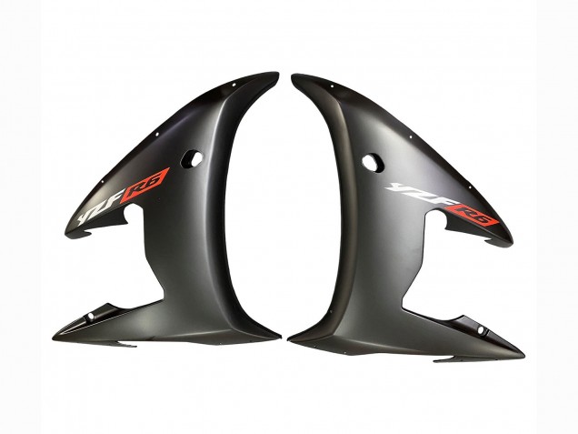 Carenado Moto Yamaha YZF 600 R6 2005 - Rojo Negro Mate Asequibles