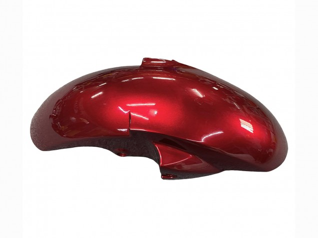 Carenado Moto Yamaha YZF 600 R6 2005 - Rojo Negro Mate Asequibles