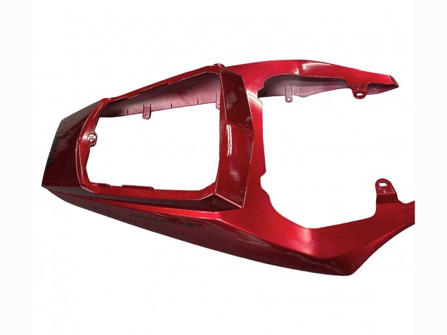 Carenado Moto Yamaha YZF 600 R6 2005 - Rojo Negro Mate Asequibles