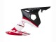 Carenados Moto Yamaha YZF 600 R6 2005 - Rojo Blanco Negro Mate Asequibles