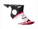 Carenados Moto Yamaha YZF 600 R6 2005 - Rojo Blanco Negro Mate Asequibles