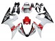 Carenados Moto Yamaha YZF 600 R6 2005 - Blanco Negro Rojo Motul Asequibles
