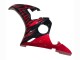 Carenados Moto Yamaha YZF 600 R6 2005 - Negro Rojo Llama Asequibles
