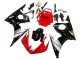 Carenados Moto Yamaha YZF 600 R6 2005 - Rojo Blanco Negro Brillante Asequibles