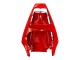 Carenados Moto Yamaha YZF 600 R6 2005 - Rojo Blanco Negro Brillante Asequibles