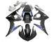 Carenados Moto Yamaha YZF 600 R6 2005 - Negro Azul Asequibles