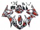 Carenados Moto Yamaha YZF 600 R6 2005 - Negro Rojo Gris Camouflage Asequibles