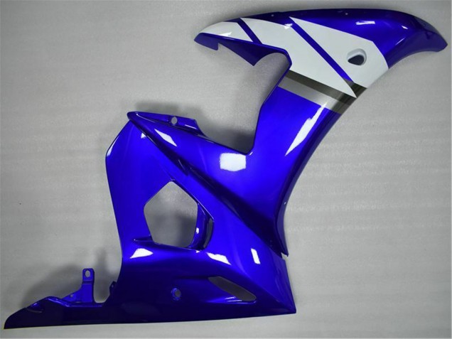 Carenados Moto Yamaha YZF 600 R6 2005 - Azul Blanco Asequibles