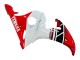 Carenados Moto Yamaha YZF 600 R6 2005 - Blanco Rojo Negro Brillante Asequibles